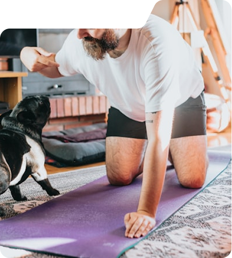 In-home dog training session with All Dogs Unleashed