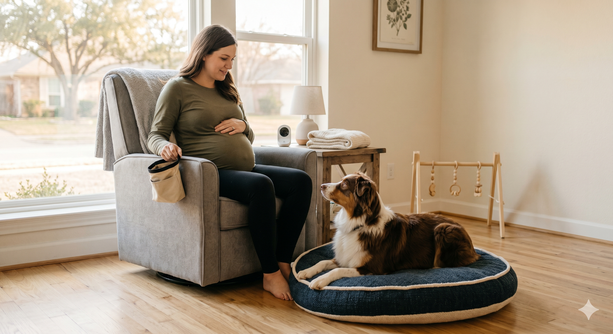 Reading Your Dog's Body Language Around the Baby