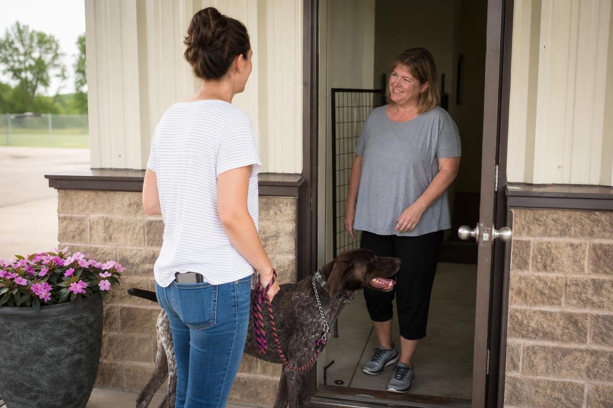 dog overnight boarding near Bossier City at All Dogs Unleashed