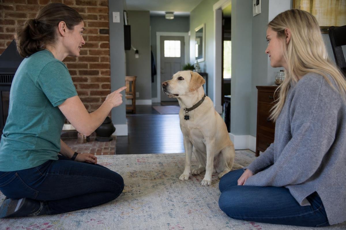 one-on-one private dog training Denver in-home session