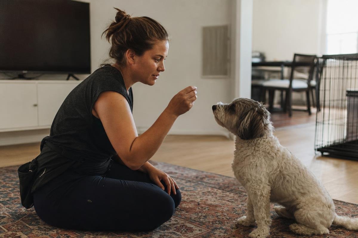 indoor dog training boarding Dallas TX during summer heat