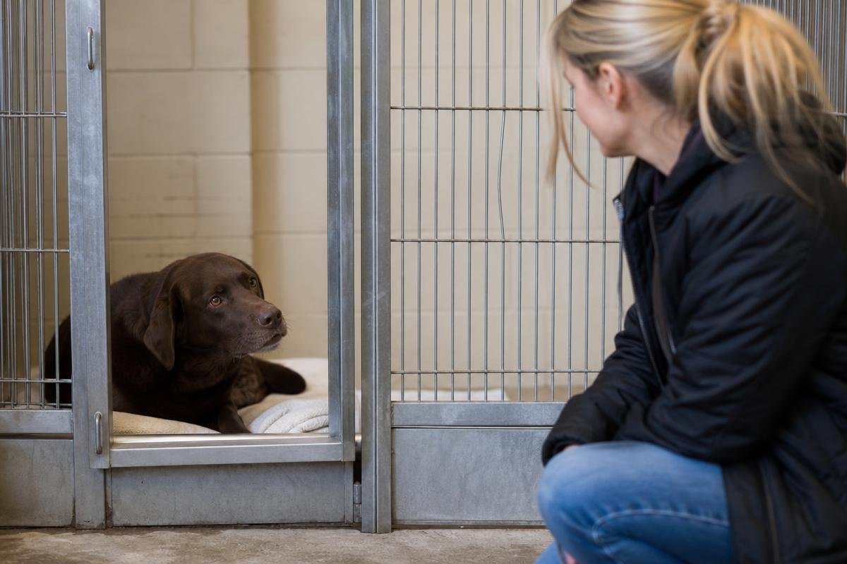 dog boarding Dallas facility with certified trainer providing individualized attention