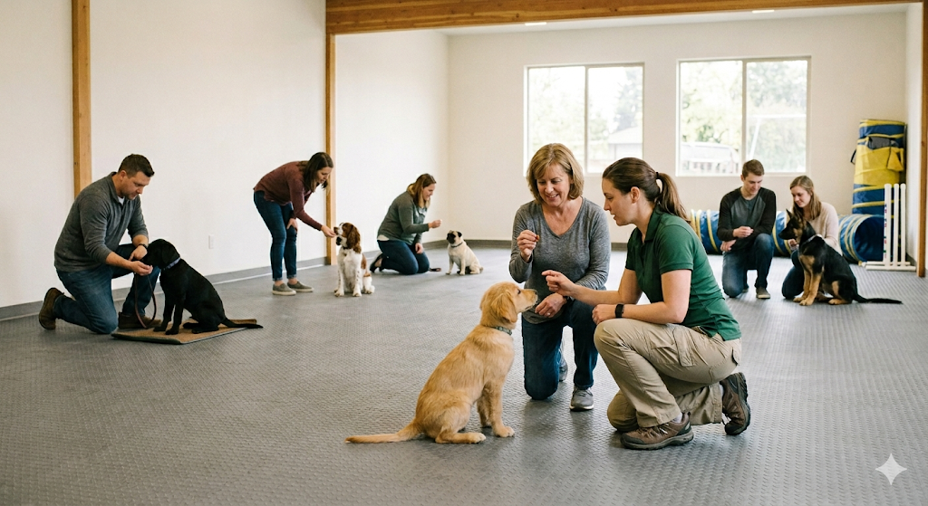 All Dogs Unleashed OKC puppy class