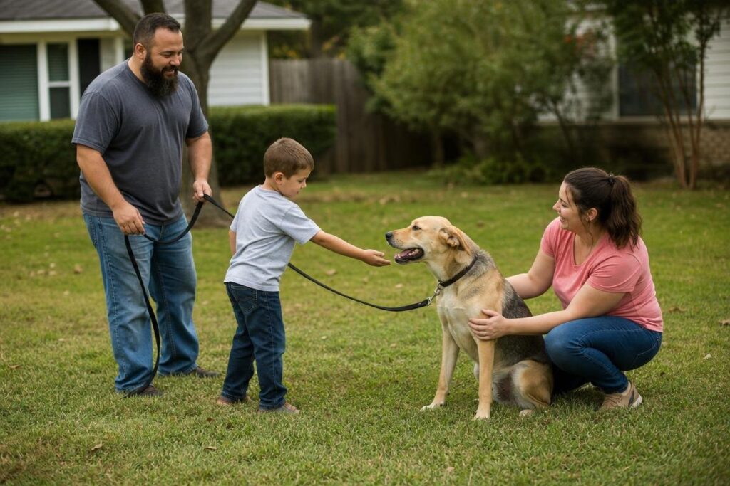 dog bite prevention training for Bossier City families