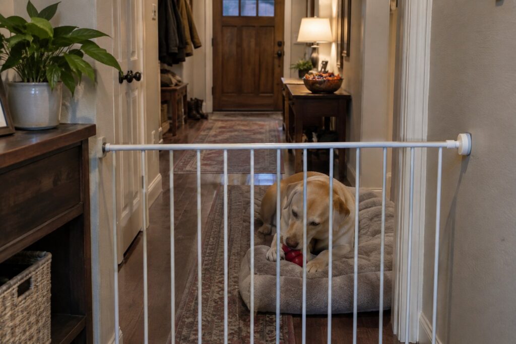 A Fort Worth Owner's Plan to Stop Dog Barking at the Doorbell Before Halloween – illustration 1