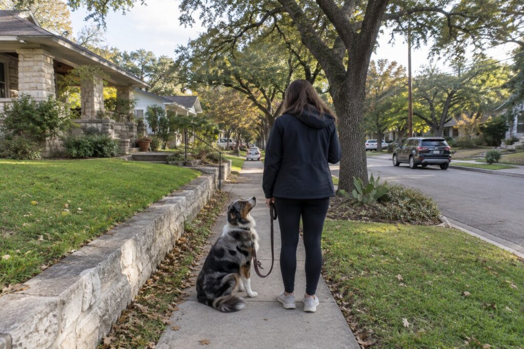 A Safer Walk for Austin Owners Learning How to Stop a Dog From Chasing Cars