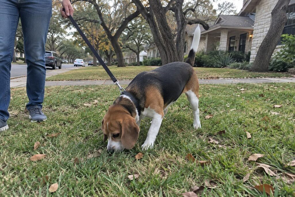 Following the Nose With Patient Beagle Training for Austin Families